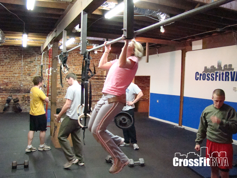 crossfit, fitness, gym, richmond, rva, girls, weighted pull-ups
