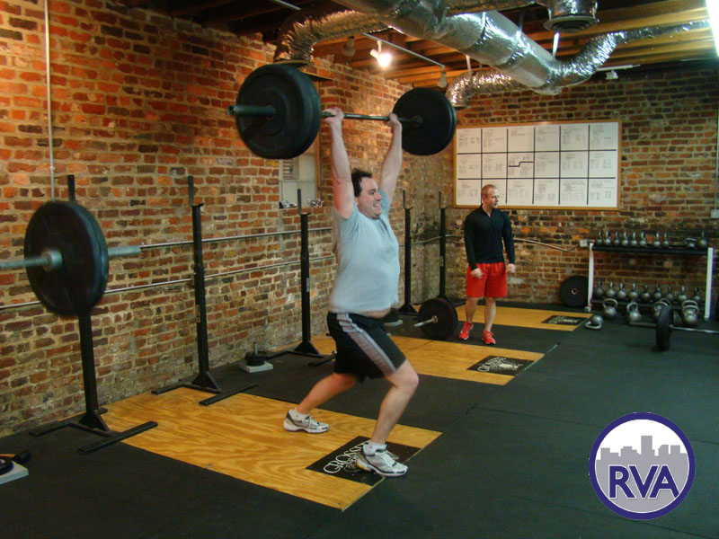crossfit, fitness, gym, richmond, split jerk